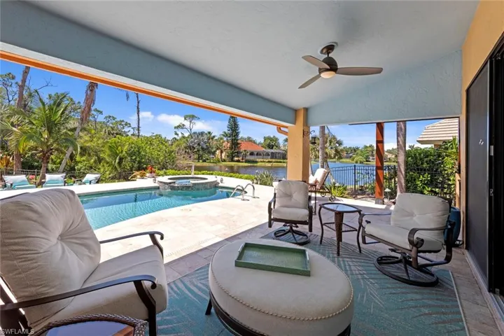 plenty of covered outdoor space