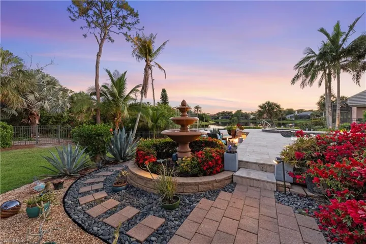 Beautiful landscape features