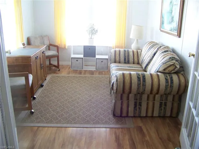 Bedroom #3 at present used as a den