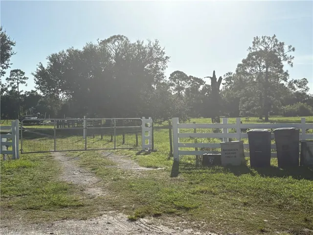 View of gate