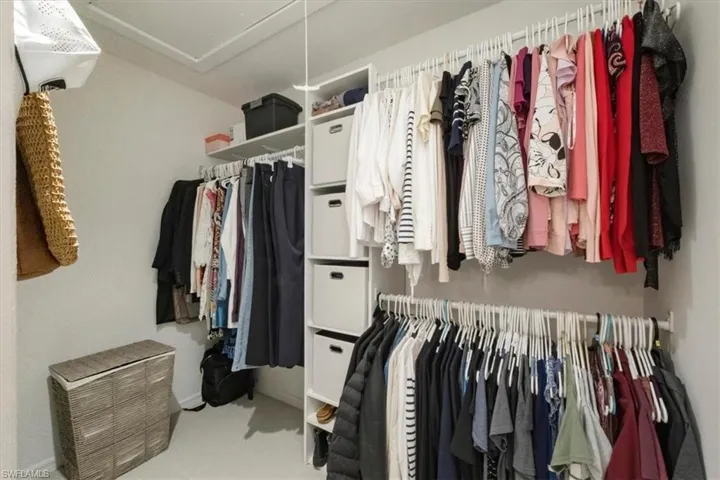 Primary Walk in Closet