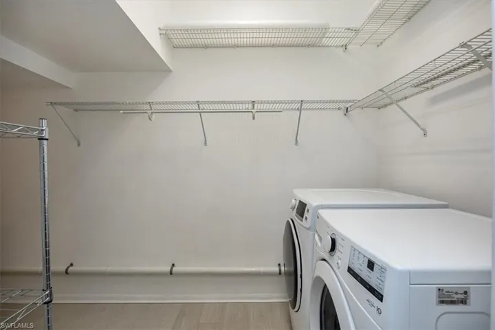 Main floor laundry.