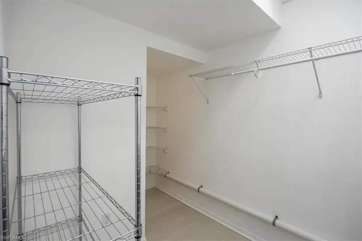 Large walk-in pantry.