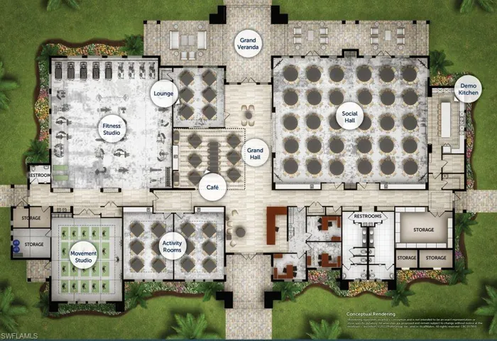 Rendering Amenity Complex coming soon
