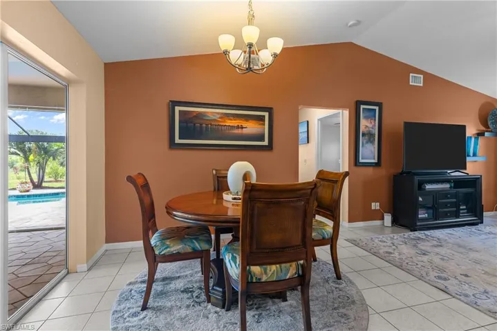 Dining area