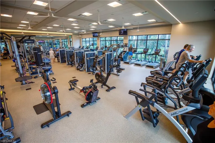 Fitness Center in the Wellness Center/Spa