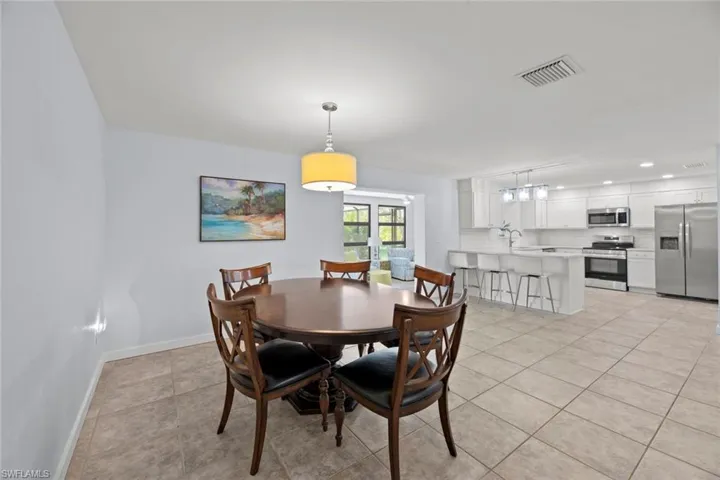Dining area