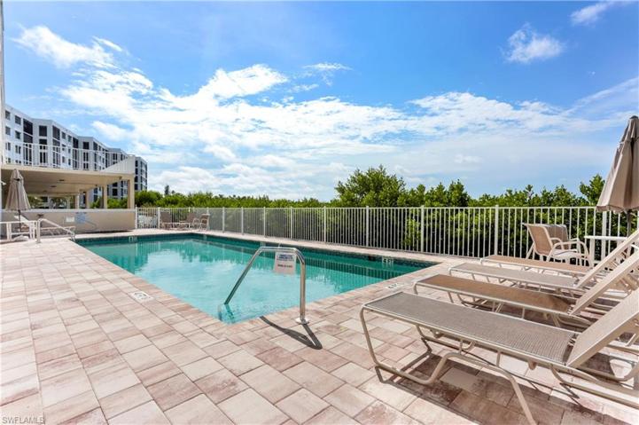 Newly refurbished and pavered bayside pool and spa.