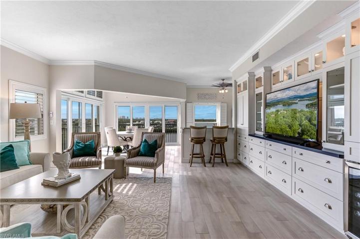 Beautiful built-in custom cabinetry with plenty of storage!