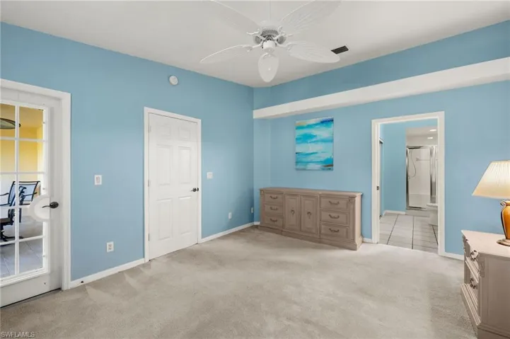 primary with ensuite and walk in closet