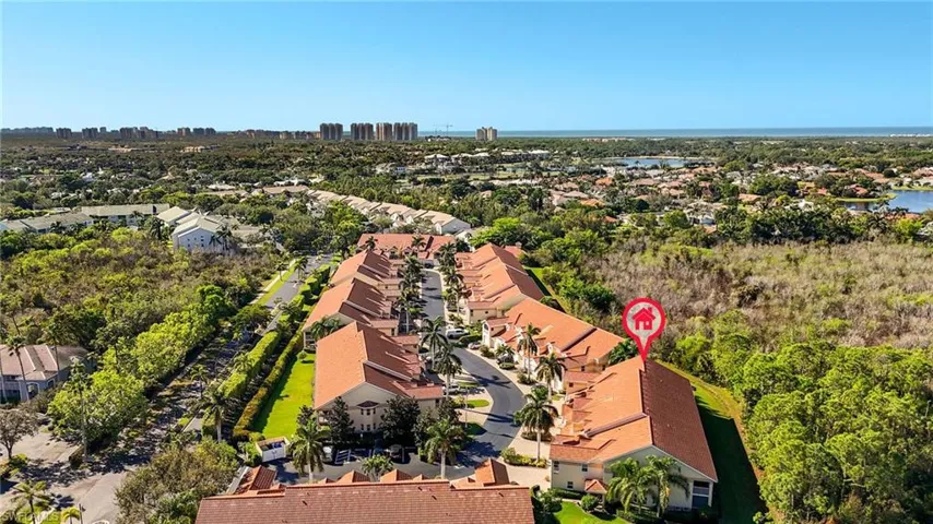 Aerial view-Nature behind the home