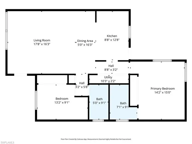 View of floor plan / room layout