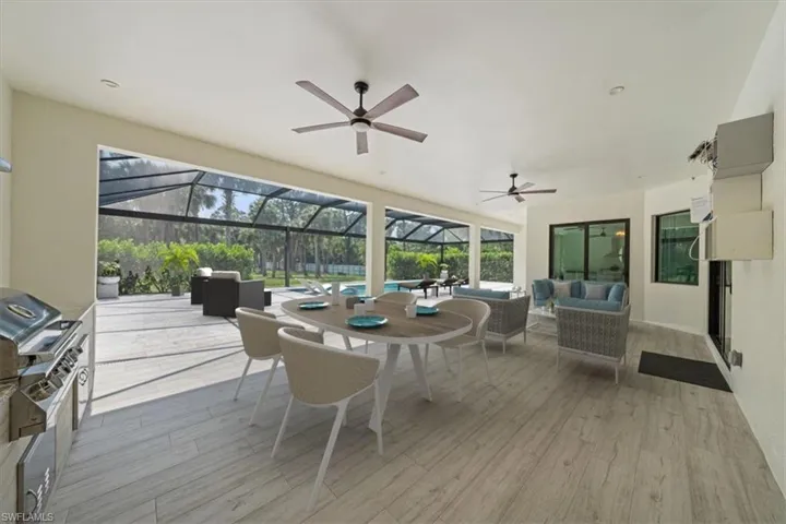 Oversize covered lanai