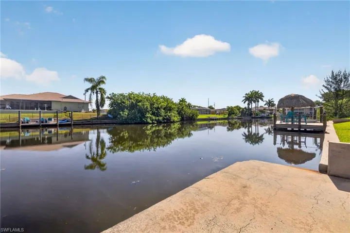 Concrete dock with beautiful views!