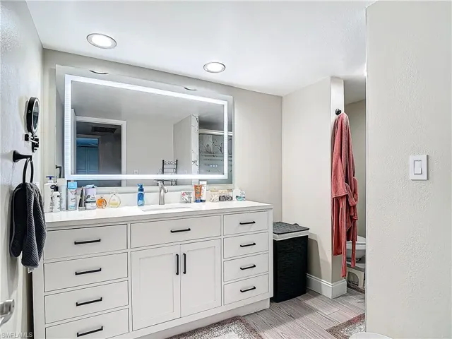 Newly renovated upstairs bathroom