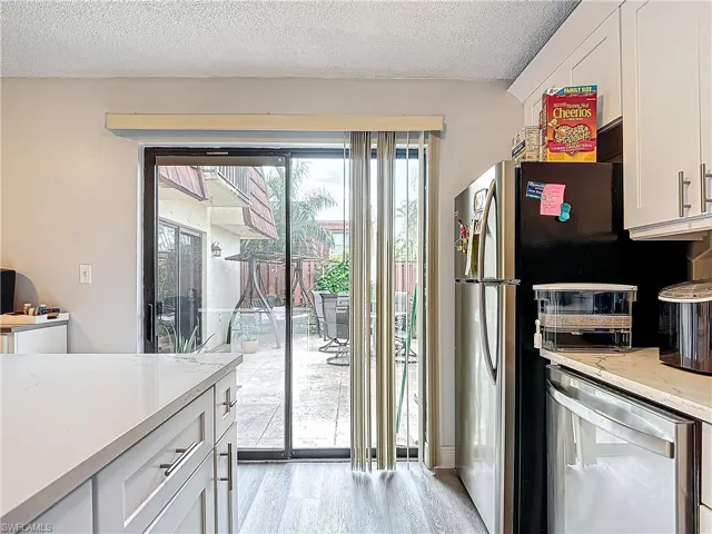 Kitchen with new stainless appliances