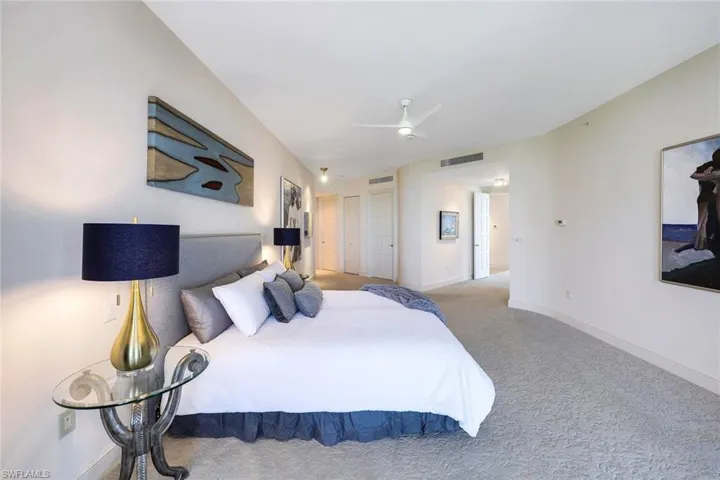Master Bedroom Suite with His & Her Closets
