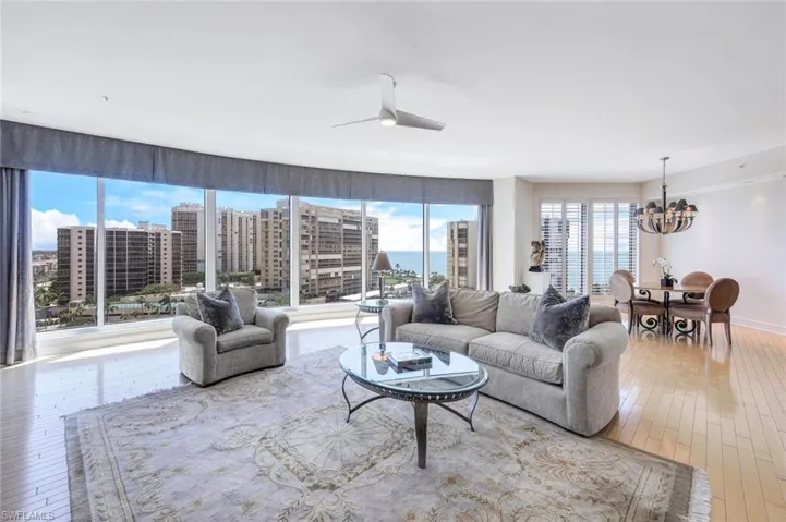 Family Room ~ Views of Venetian Bay and Gulf
