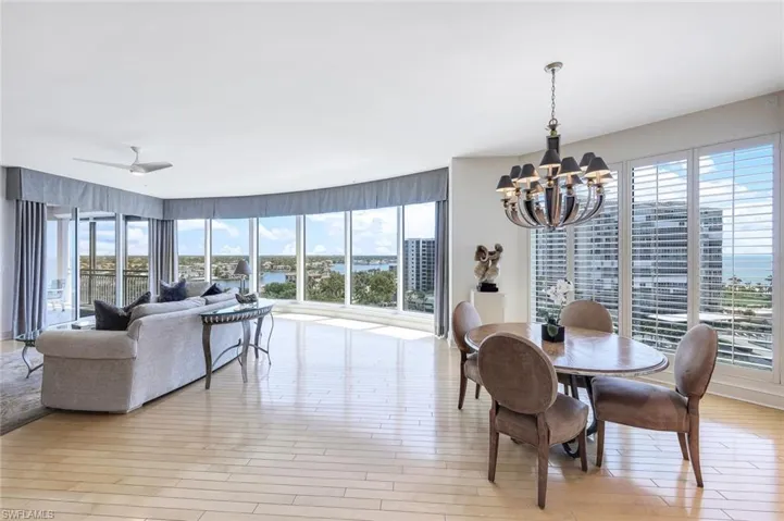 Family Room ~ Views of Venetian Bay and Gulf