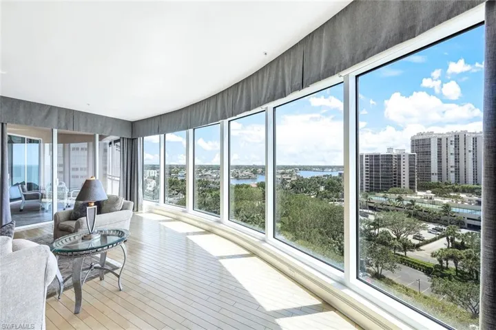 Family Room ~ Views of Venetian Bay and Gulf