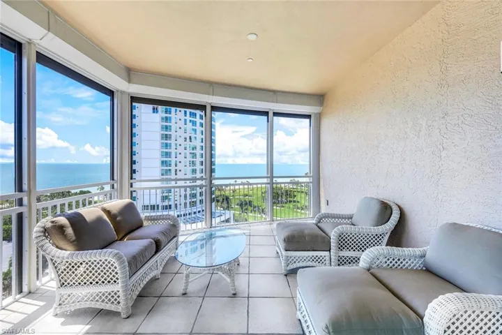 One of three lanai's! Lanai off the Living Room Facing the Gulf
