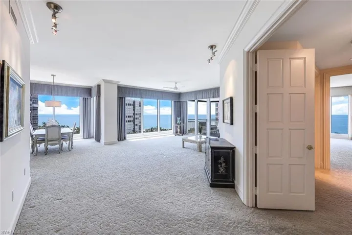Entry to Master Bedroom Suite to the Right