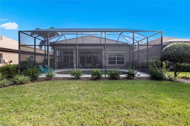 Rear of home