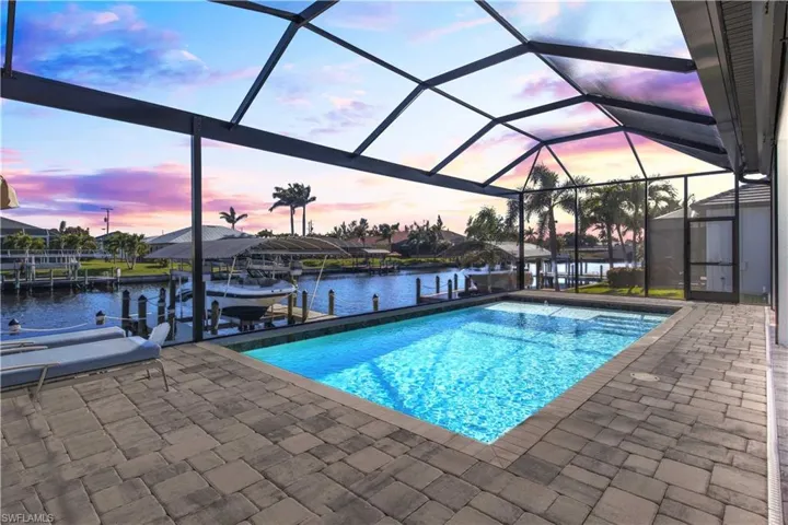 Beautiful sunsets from the patio!