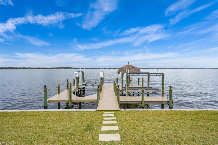 New seawall and dock