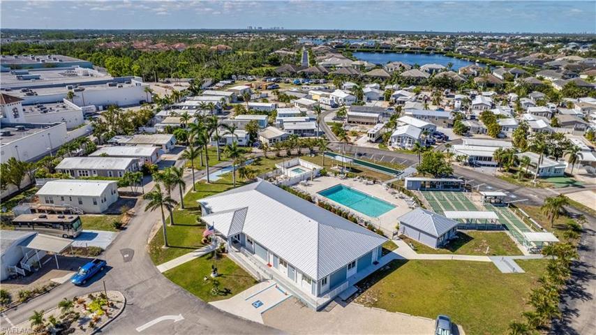 Aerial View of Amenities