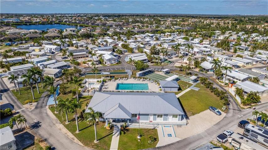 Aerial View of Amenities
