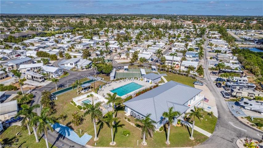 Aerial View of Amenities