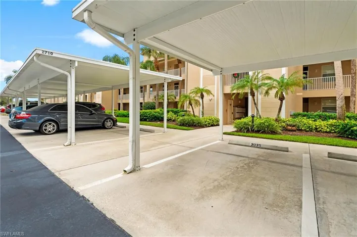 View of vehicle parking