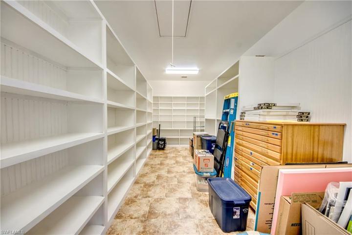 Storage in Art Studio
