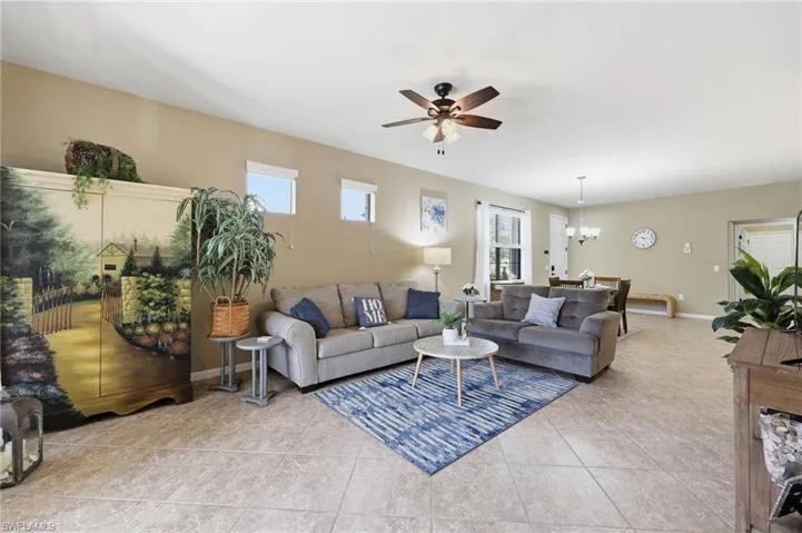 Large open great room area
