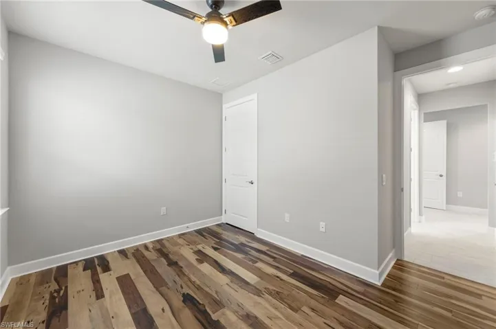 Bedroom #3. Another guest bedroom with those beautiful hardwood floors.