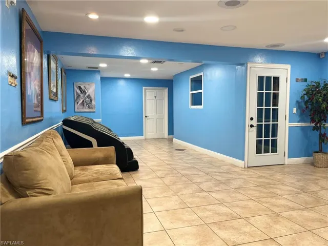 Patient waiting area