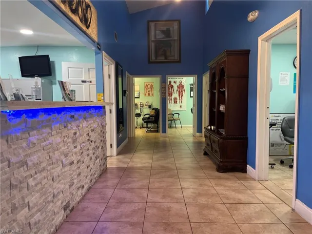 Lab on left