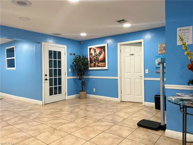 Conference room glass door