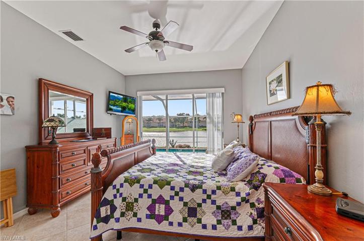 Master Bedroom with Lake View