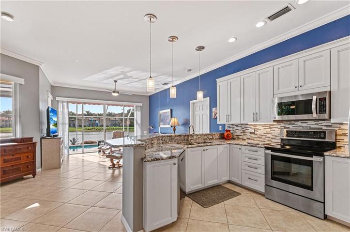 Kitchen with a Lake View