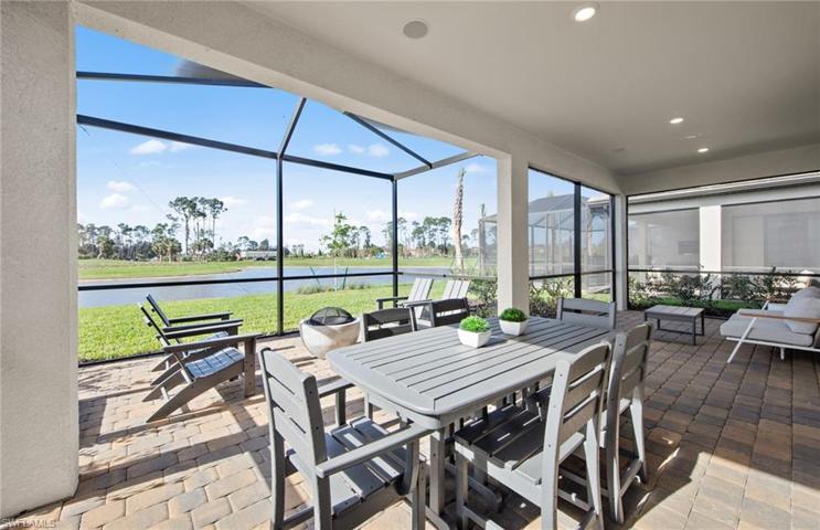 Photo of furnished model - Extended lanai