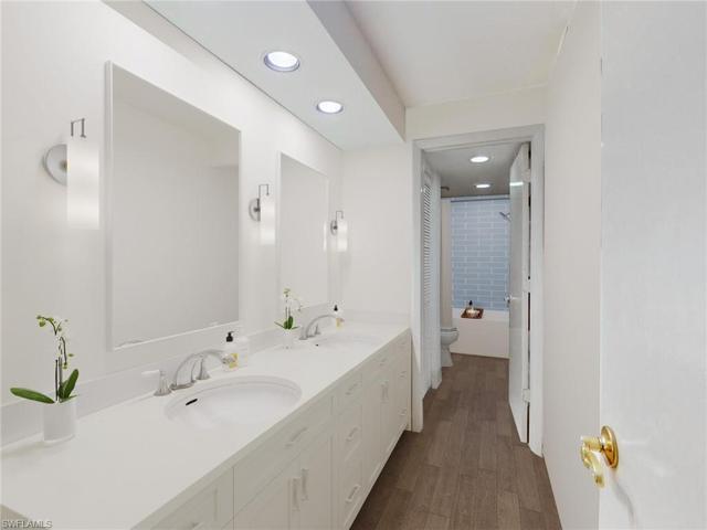 Photo includes reality renovation to showcase the possibility of the master bathroom. Design services included with purchase!