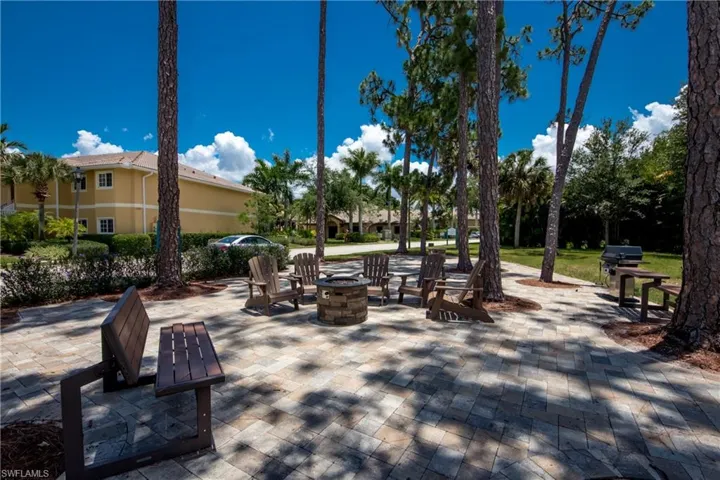 Firepit gathering area