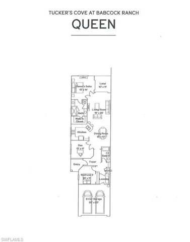 Queen Floor Plan