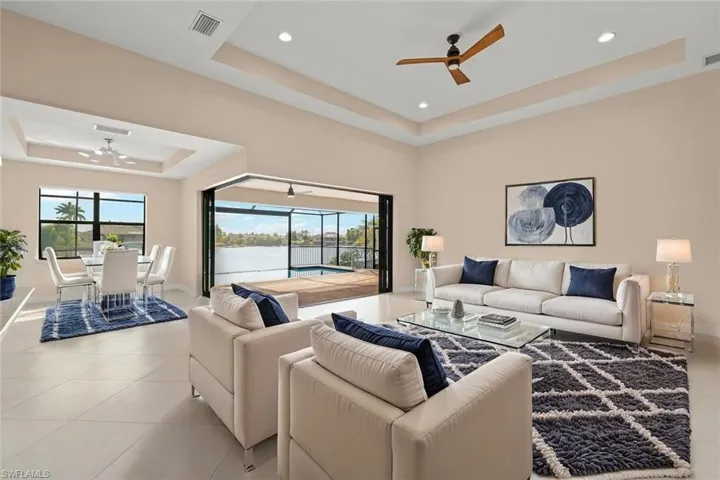Virtually Staged Living Area