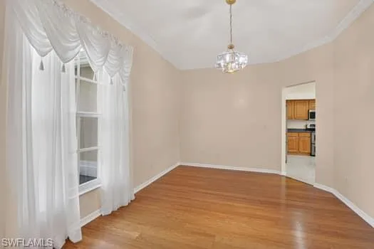 Formal dining area