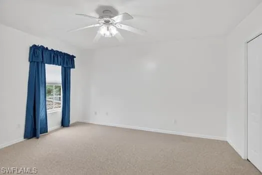 Guest bedroom #2, new carpet