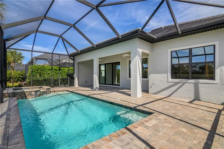 Outdoor space is private with privacy clusia.