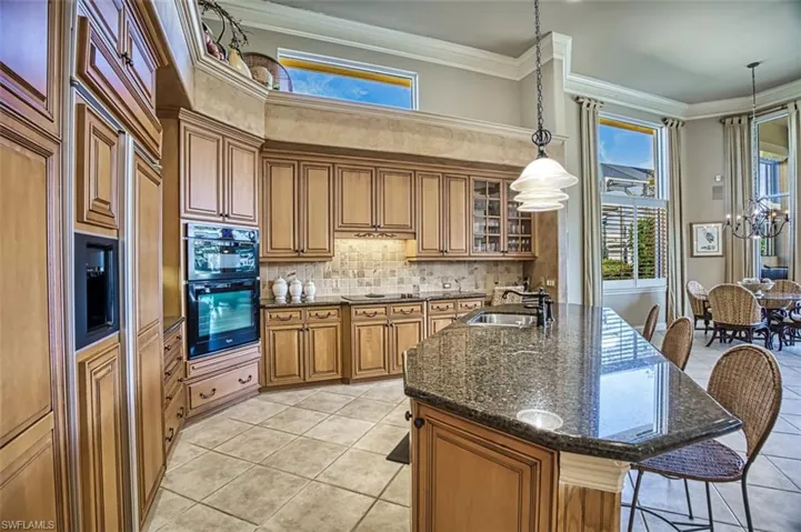 Open concept kitchen